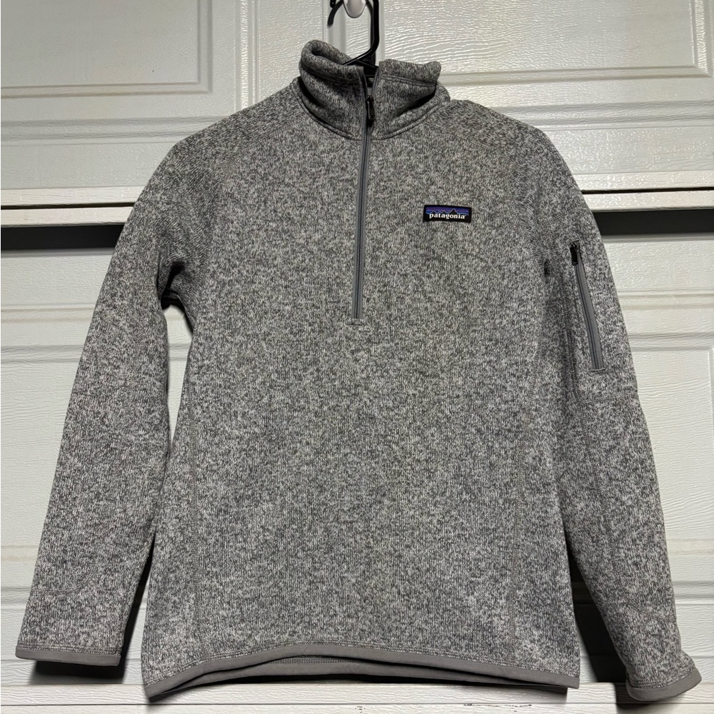 Patagonia Gray Fleece Pullover